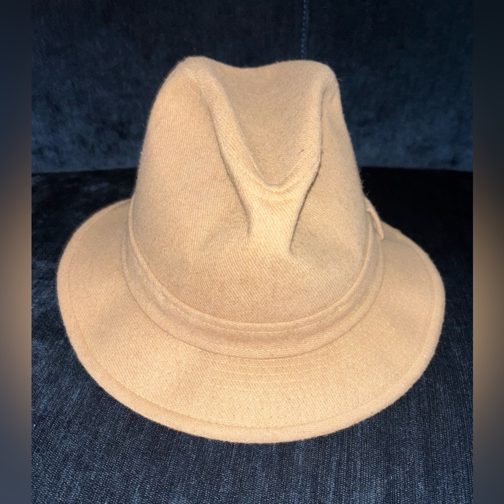Botany 500 Fedora Hat Cap 
Beige Adult Used Fitted XL - Picture 3 of 7